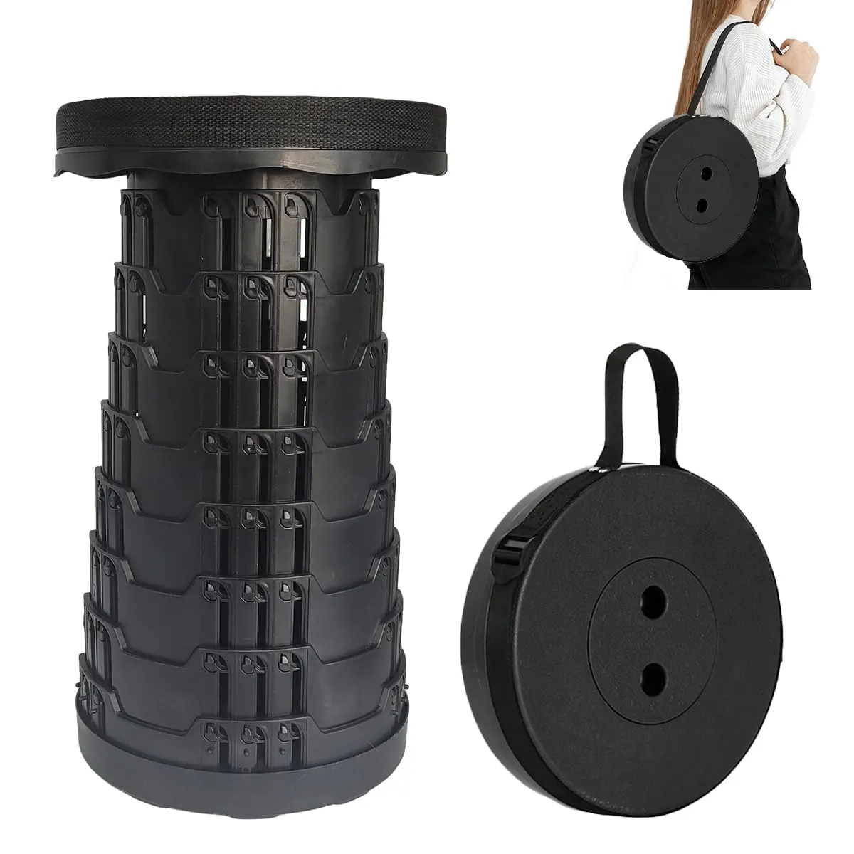 Foldable Telescopic Stool